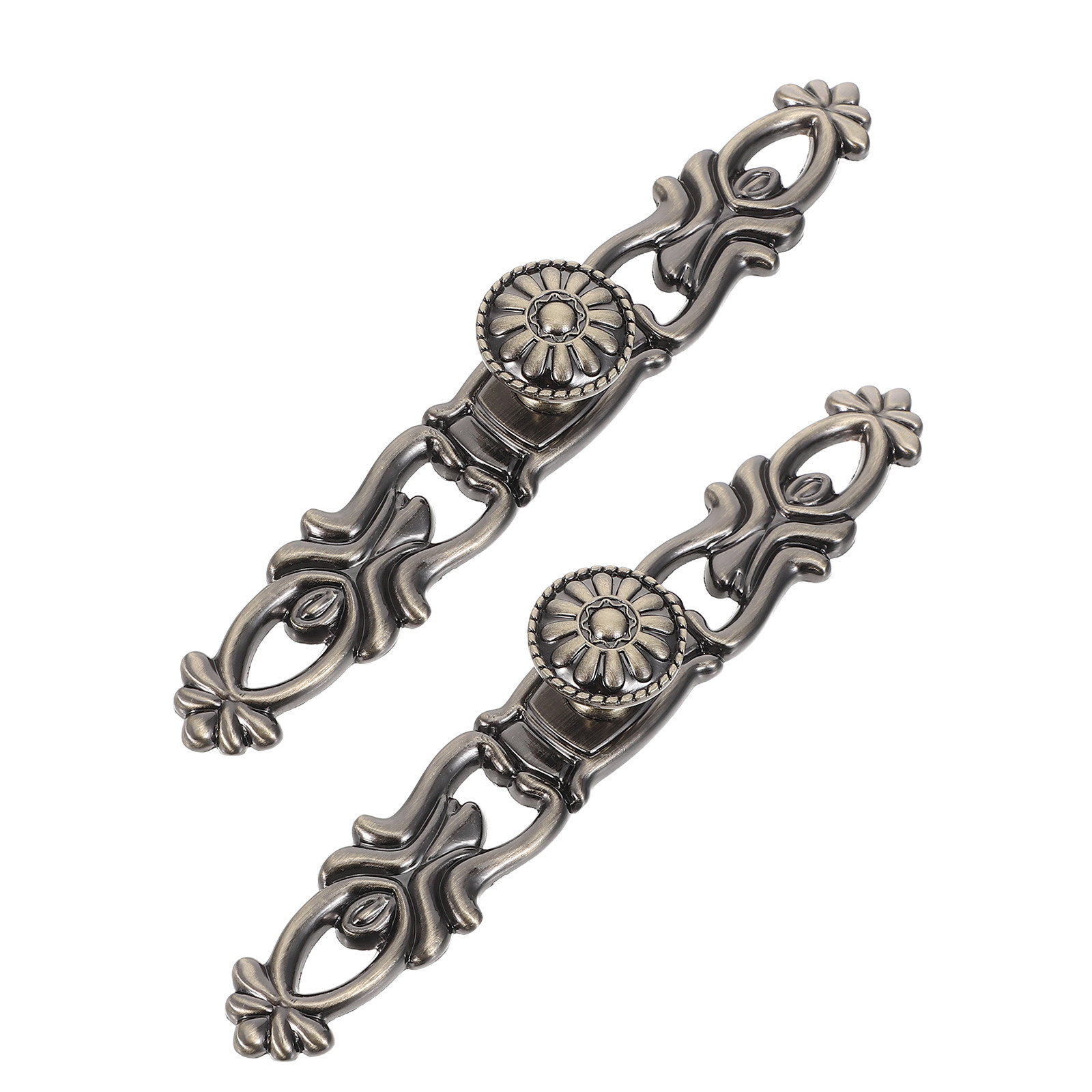 2Pcs Bronze Drop Drawer Pulls  - Furniture Hardware Drop Pulls review and price
