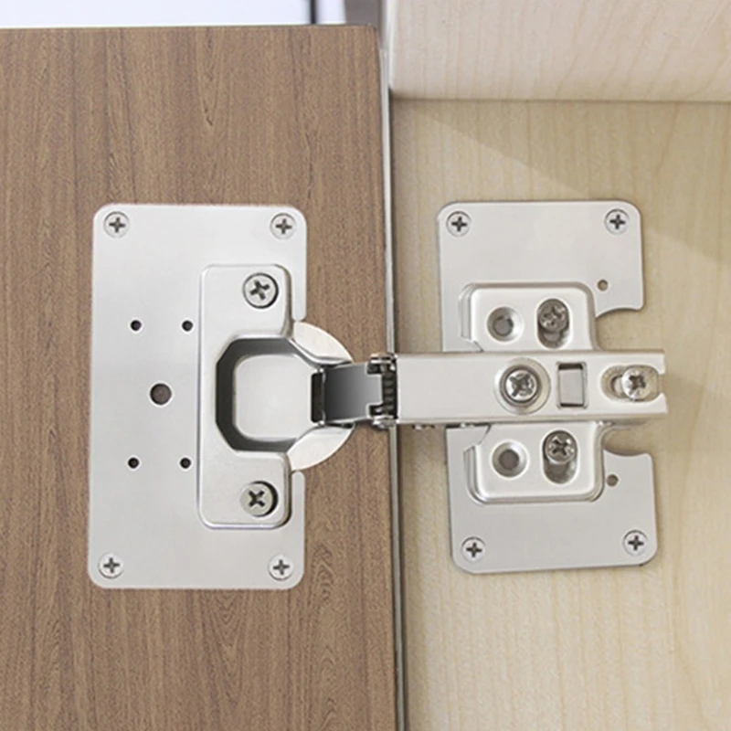 4 Pcs Cabinet Hinge Repair Pla - Cabinet Hinge Overlay review and price